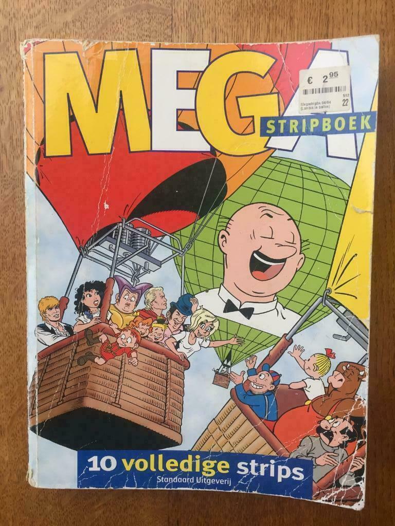 Mega stripboek, standaard uitgeverij, 10 volledige strips, Meerdere stripboeken, Ophalen of Verzenden, Gelezen