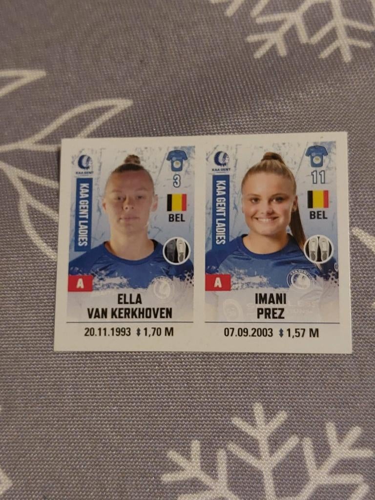 Panini / Sticker / KAA Gent Ladies / 2020-2021, Verzenden, Nieuw, Poster, Plaatje of Sticker