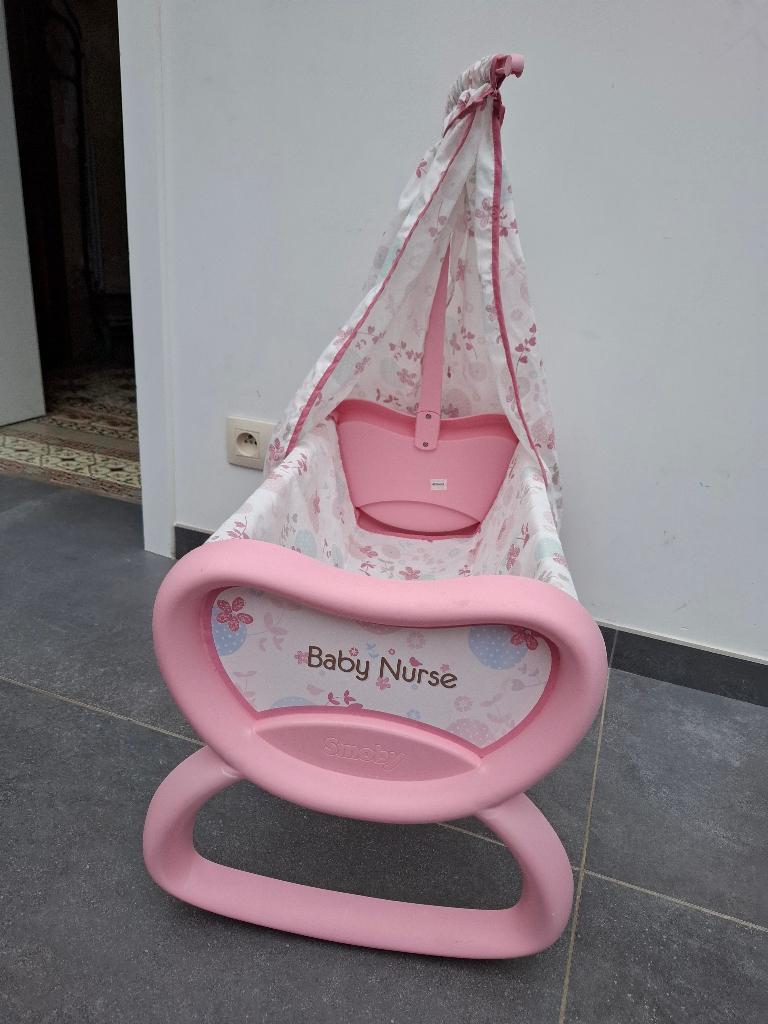 Berceau pour poupée Smoby, Enlèvement ou Envoi, Utilisé, Autres types