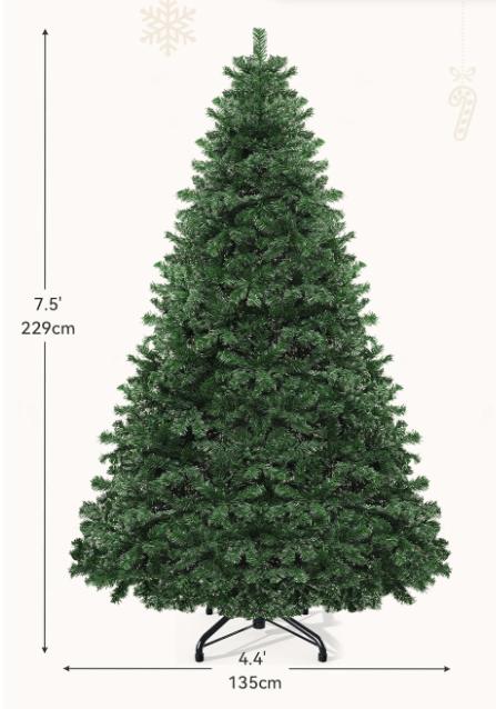 beau sapin  artificiel   de grande dimension, Divers, Noël, Comme neuf, Enlèvement