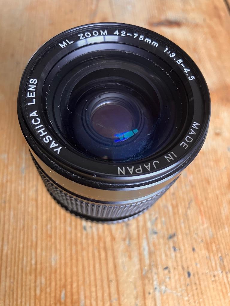 Yashica Lens ML 42-75 mm zoom, Ophalen