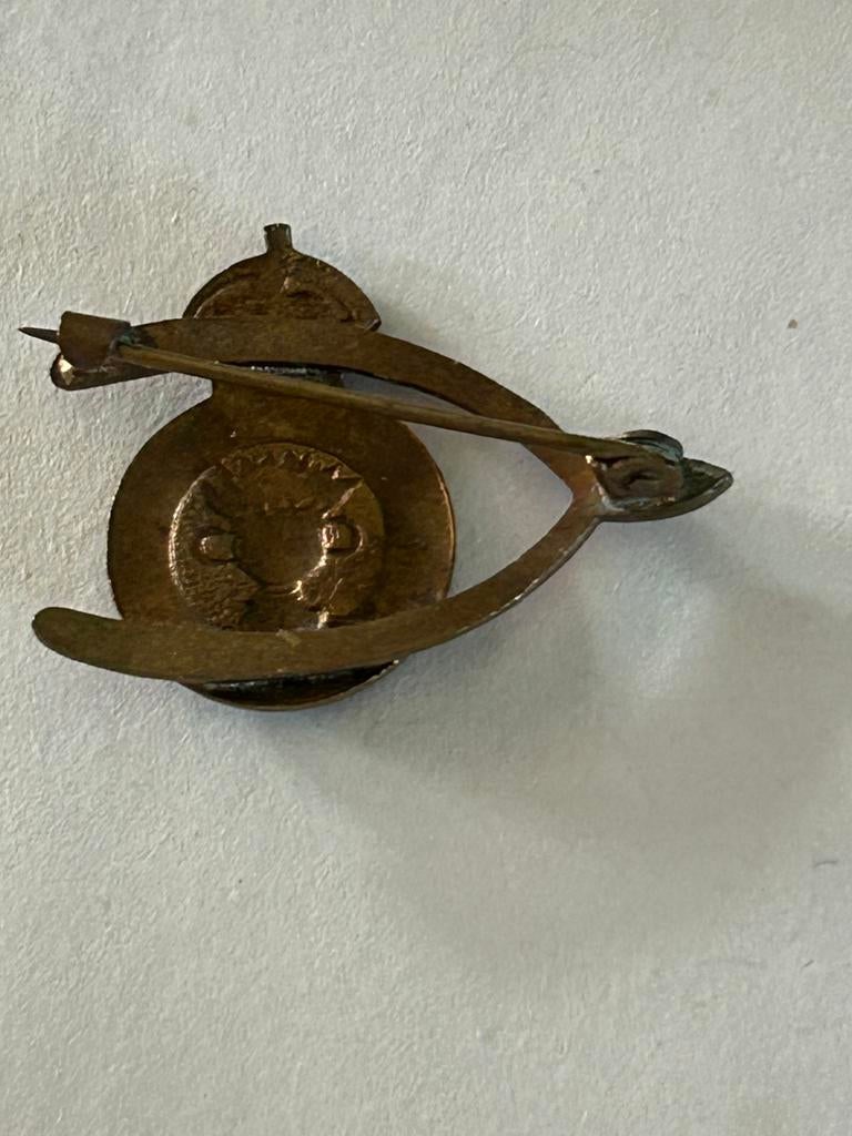 Baretinsigne uit WWII Brits, Ophalen of Verzenden, Landmacht, Lintje, Medaille of Wings