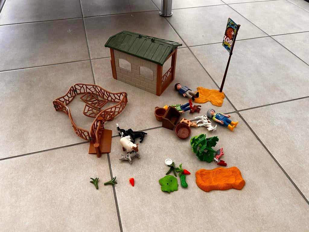 Playmobil zoo, Kinderen en Baby's, Speelgoed | Playmobil, Ophalen, Zo goed als nieuw, Complete set