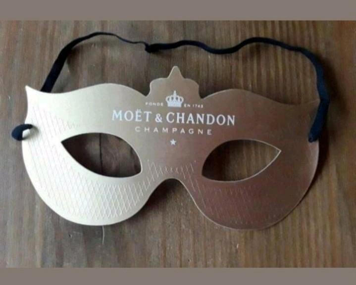 MASKER VAN HET MERK MOET EN CHANDON Champagne... 2 beschikba, Ophalen of Verzenden, Nieuw