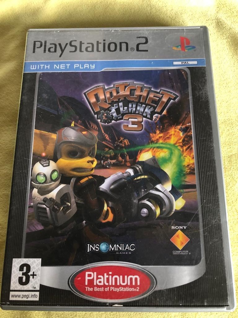 PS2 Ratchet & Clank 3 - Platinium (1), Avontuur en Actie, 1 speler, Ophalen of Verzenden, Zo goed als nieuw
