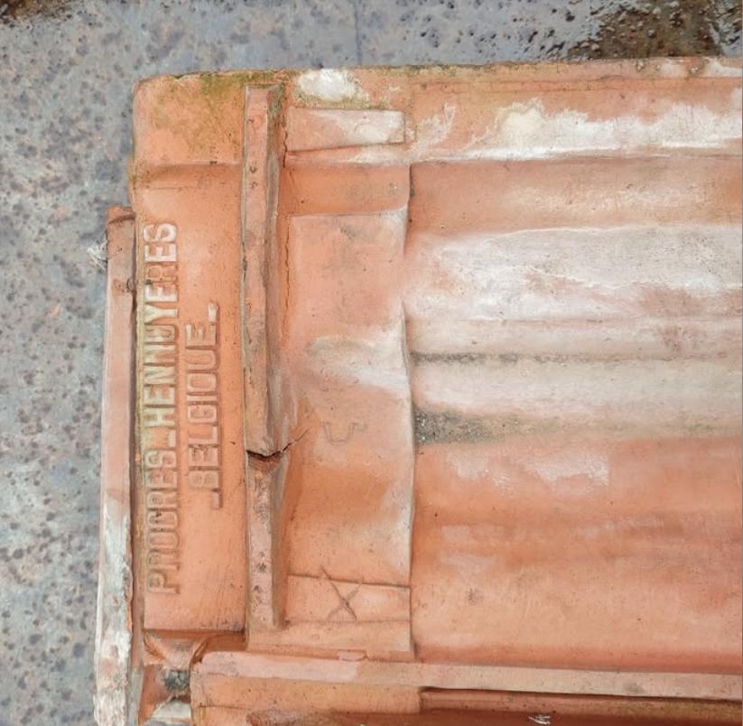 Tuiles, Ophalen, Gebruikt, Steen of Klei, Dakpannen