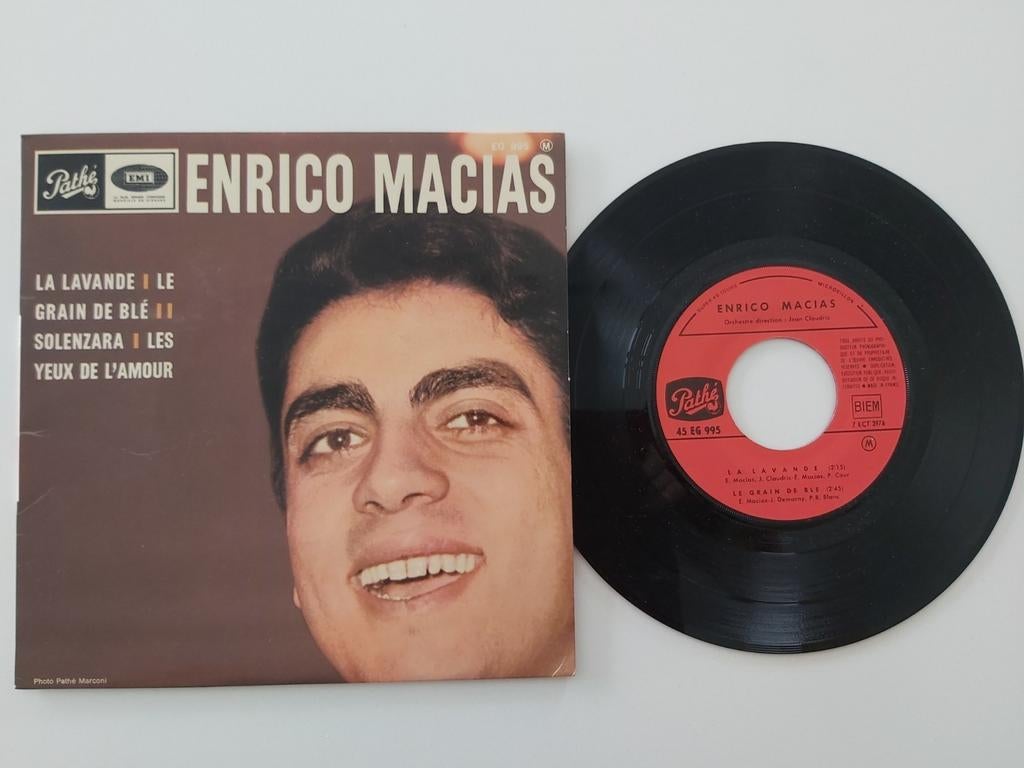 Enrico Macias - Lavendel, Cd's en Dvd's, Vinyl Singles, Ophalen of Verzenden, Zo goed als nieuw, Wereldmuziek