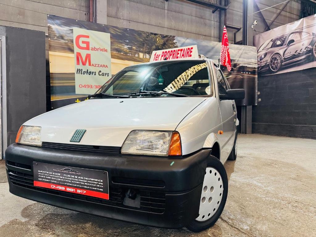FIAT Cinquecento - 900cc - Ancetre - GARANTIE, Auto's, Zwart, https://public.car-pass.be/vhr/58fa4831-bbe4-405f-b75e-5c5ac780376c