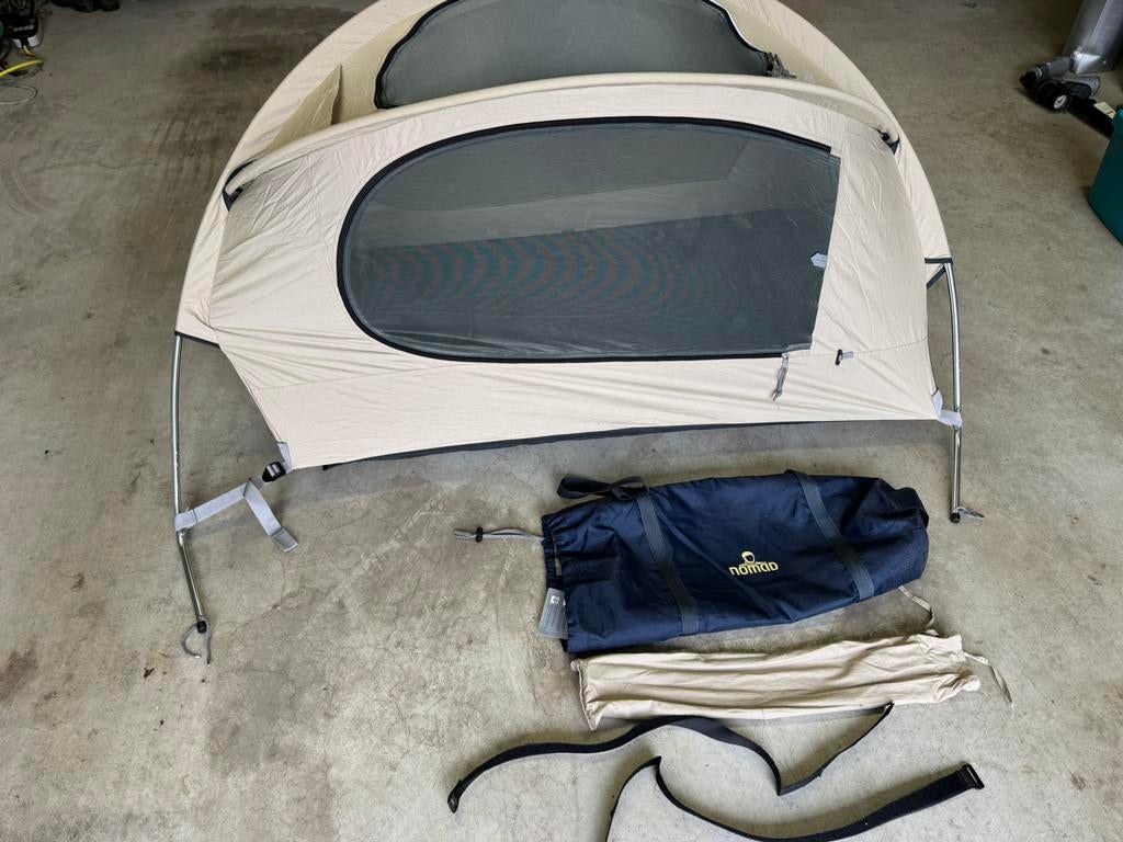 Nomad Baby tent campingbed, Caravans en Kamperen, Ophalen, Zo goed als nieuw