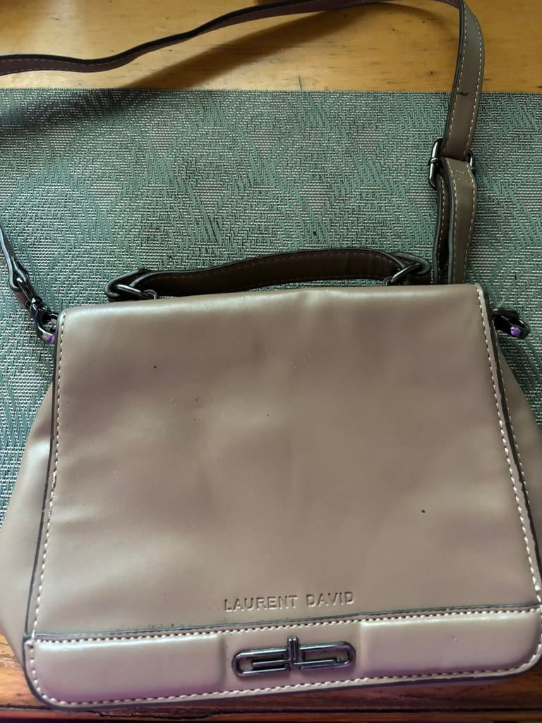 Beige handtas, Ophalen, Zo goed als nieuw, Beige