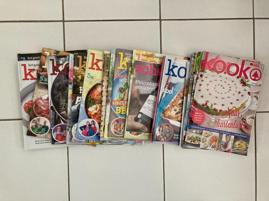 Lot kook tijdschriften SPAR ( 2016 tot 2021 ), Ophalen of Verzenden, 1980 tot heden, Tijdschrift