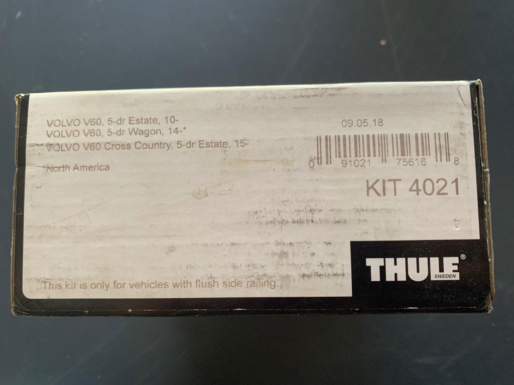 Thule kit 4021 Volvo v60, Enlèvement, Neuf