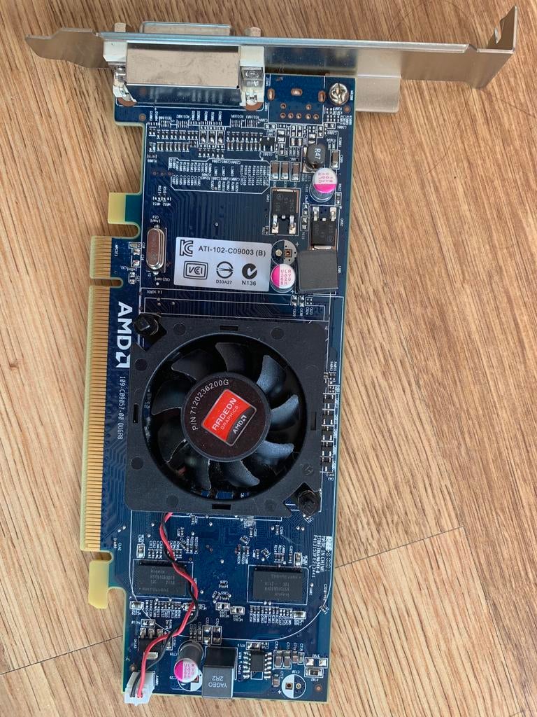 AMD Radeon HD 6450 Low Profile, Computers en Software, Videokaarten, Gebruikt, AMD, DisplayPort, GDDR