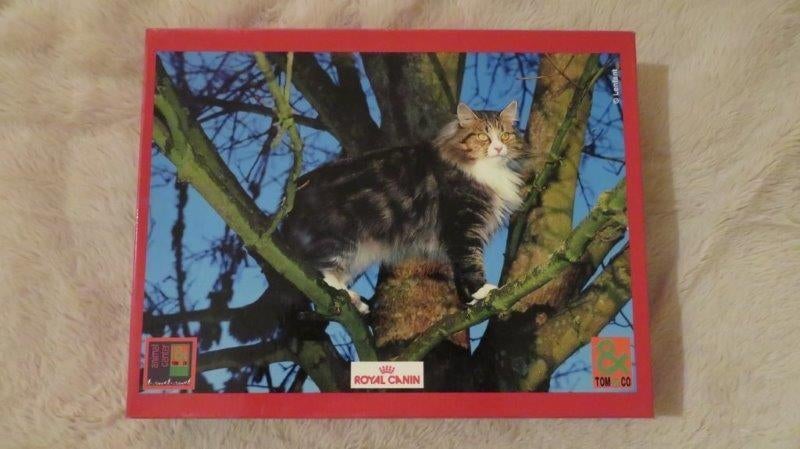 Kattenpuzzel van 500 stukjes, Kinderen en Baby's, Speelgoed | Kinderpuzzels, Ophalen of Verzenden, Meer dan 50 stukjes, Zo goed als nieuw