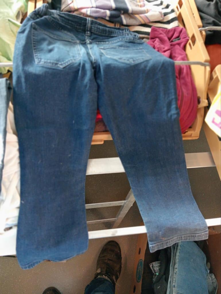 Jeansbroek dames donker, Kleding | Dames, Blauw, Ophalen of Verzenden, Zo goed als nieuw, W30 - W32 (confectie 38/40)