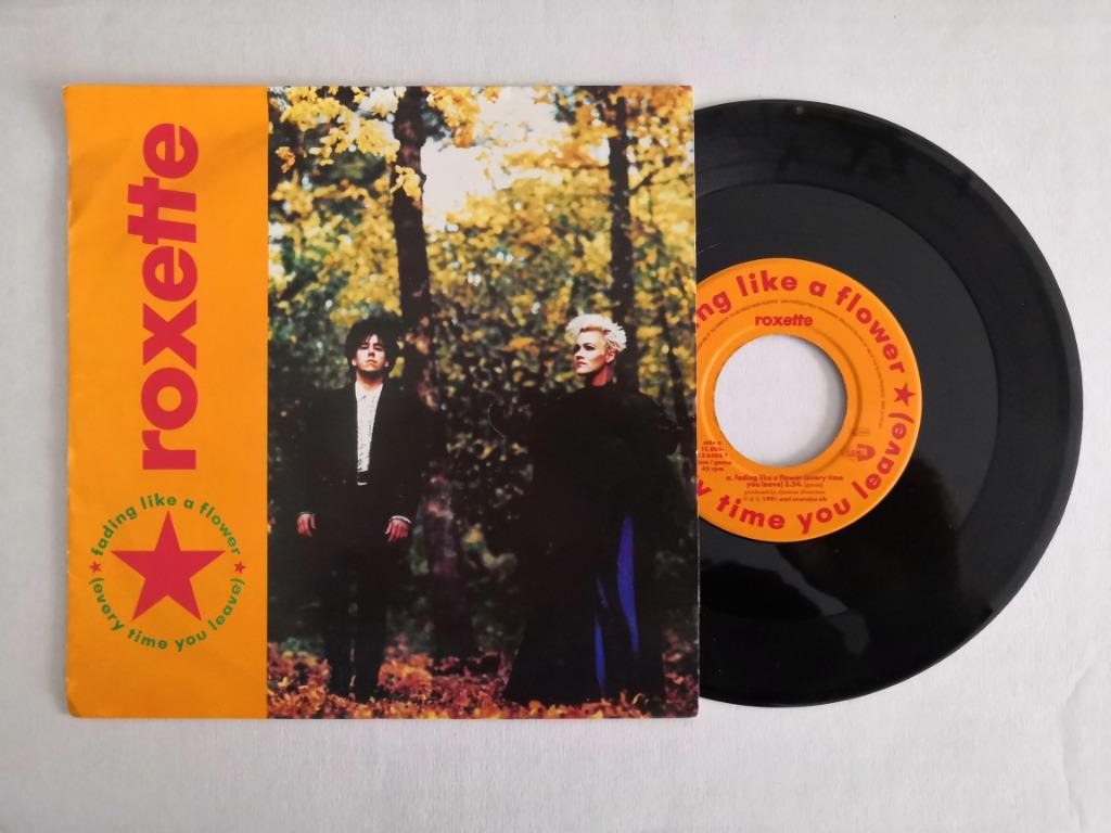 ROXETTE - Fading like a flower (45t), Ophalen of Verzenden, Zo goed als nieuw, Pop
