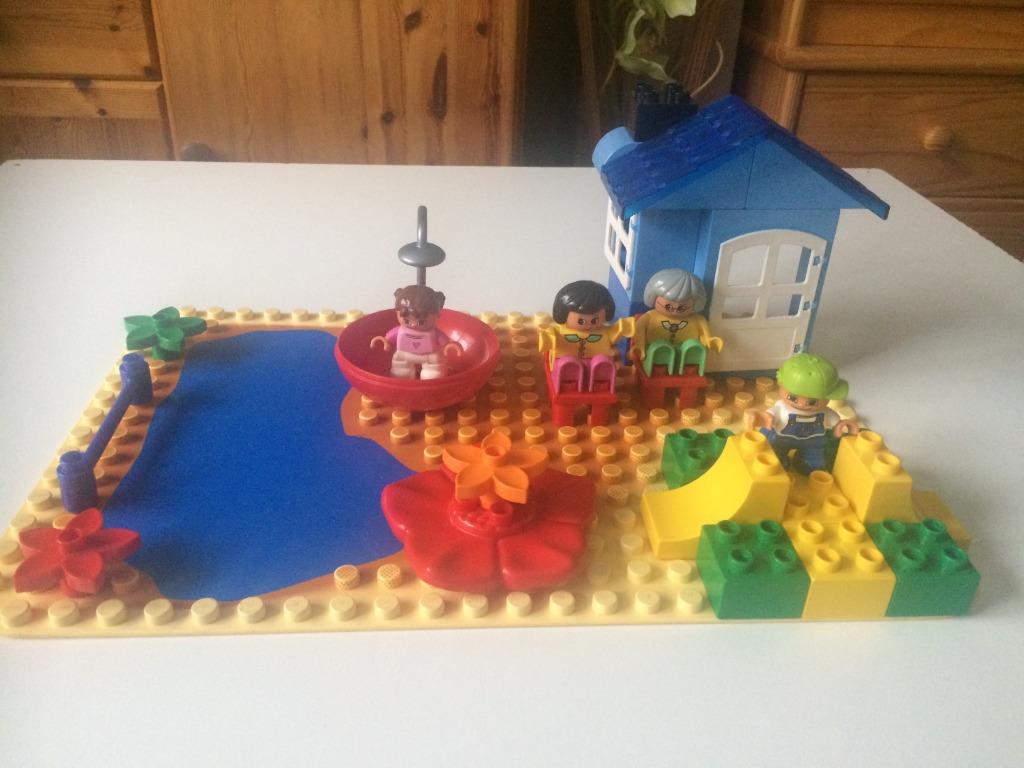 Duplo LEGO maison de vacances avec pleine de jeux, Ophalen, Gebruikt, Duplo