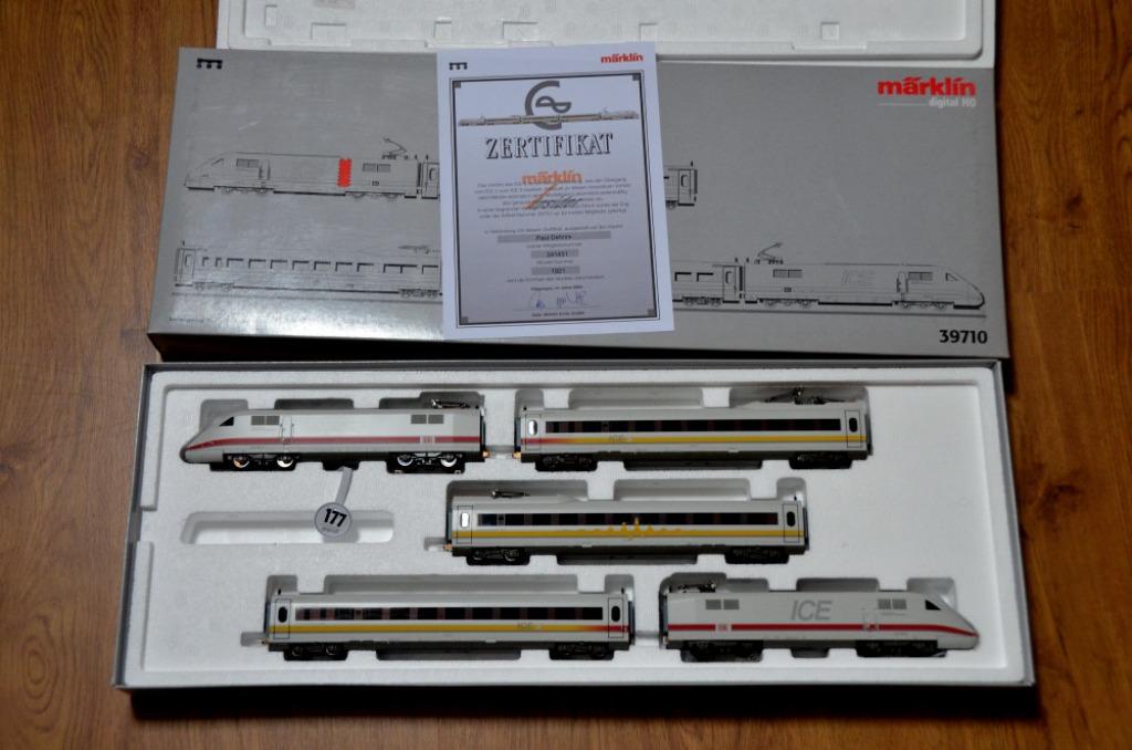 Marklin  39710 (DB) ICE-S Triebwagen, Wisselstroom, Treinset, Verzenden, Nieuw