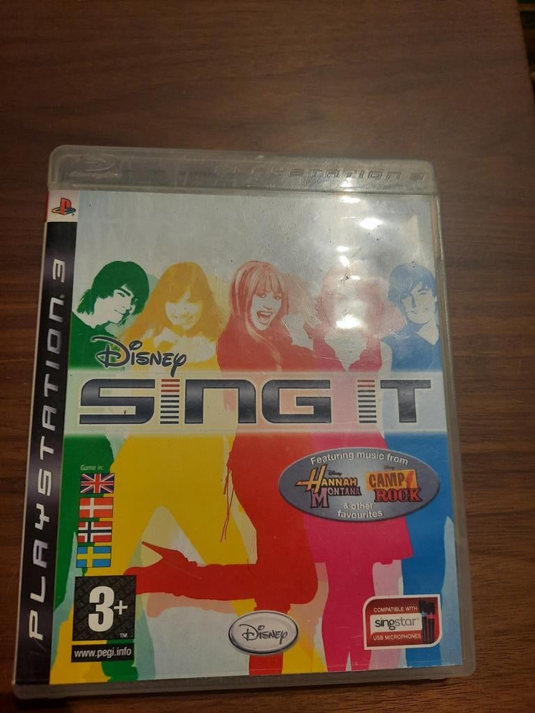 PS3 Disney Sing It, Games en Spelcomputers, Ophalen of Verzenden, Gebruikt