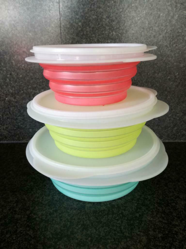 Tupperware mini max set van 3 formaten - nieuw!, Enlèvement ou Envoi, Neuf, Autres matériaux, Autres types