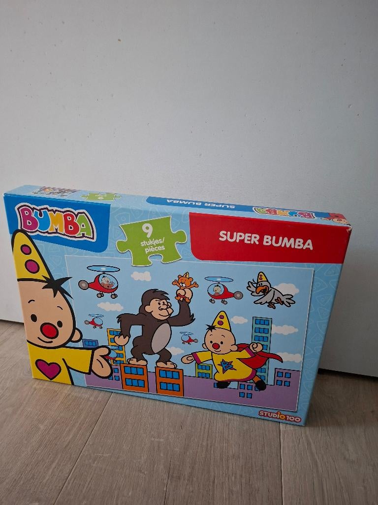 Puzzle Bumba 9 pièces Super Bumba, Enlèvement, Moins de 10 pièces, Comme neuf, 2 à 4 ans