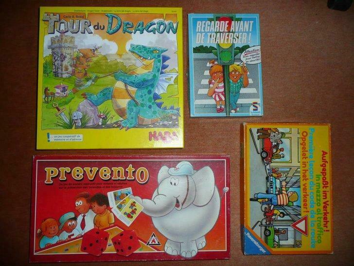 jeux de société Haba Tour du Dragon, Prevento, etc, Enlèvement, Utilisé