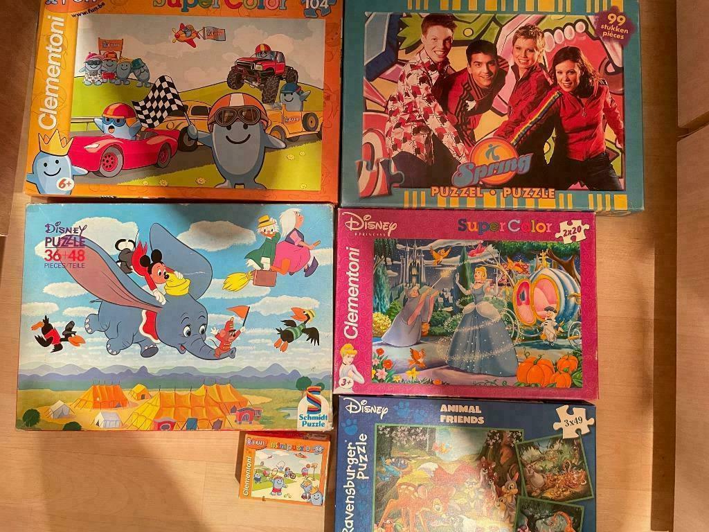 puzzles 8 pièces, Ravensburger, Clementori, Disney, .., Enlèvement ou Envoi, 10 à 50 pièces, Utilisé, 4 à 6 ans