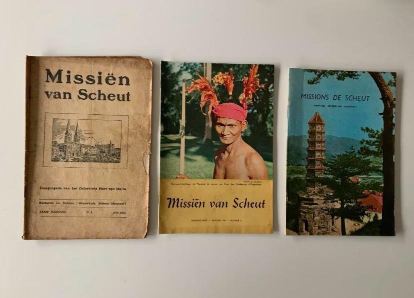 Missiën van Scheut, 3 maandschriften, Enlèvement ou Envoi, Utilisé