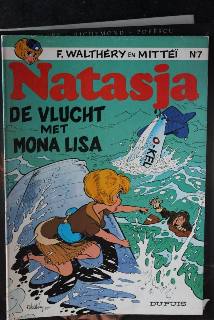 STRIP SC NATASJA 7 DE VLUCHT MET DE MONA LISA, Boeken, Stripverhalen, Ophalen of Verzenden