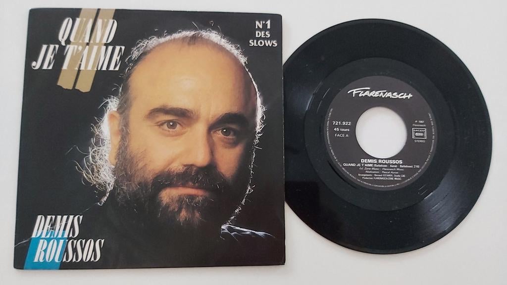 Demis Roussos  -  Quand je t'aime, Enlèvement ou Envoi, Comme neuf