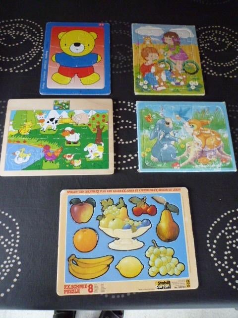 kinderpuzzels, Ophalen, 10 tot 50 stukjes, Gebruikt, 2 tot 4 jaar