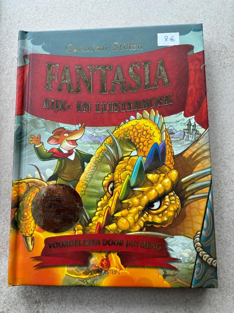 Fantasia kijk- en luisterboek, CD, Enlèvement ou Envoi, Geronomo Stilton, Enfant
