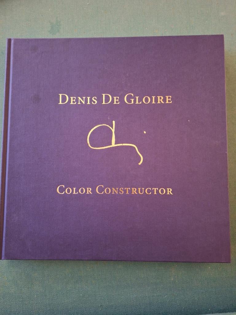 Denis De Gloire.  Color constructor Action painting, Boeken, Ophalen