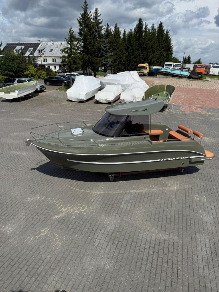 Texas 595 Pilothouse Special | Deep Green | Suzuki 115 Kuro, Ophalen of Verzenden, Nieuw