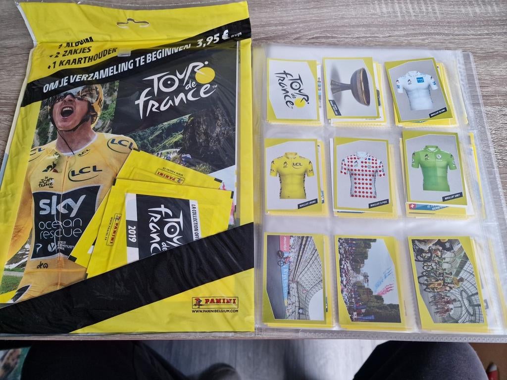 Panini Tour de France 2019 VOLLEDIG!!, Ophalen of Verzenden, Zo goed als nieuw
