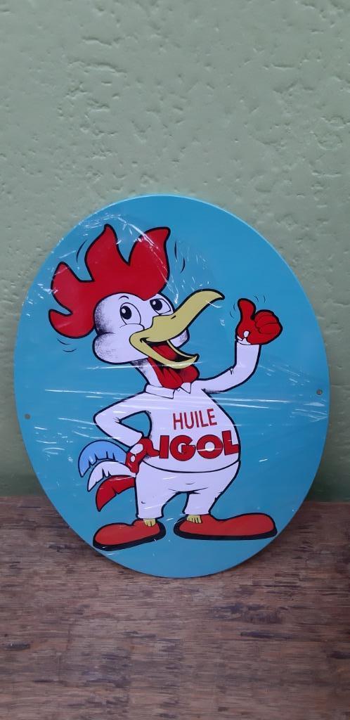Metalen plaat Igol olie, Verzenden, Nieuw, Reclamebord