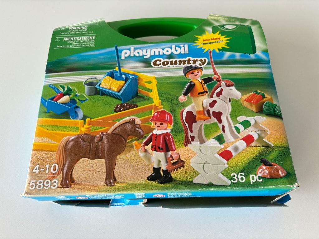 Playmobil Country (5893) Draagtas voor ponyboerderij, Kinderen en Baby's, Speelgoed | Playmobil, Ophalen, Zo goed als nieuw