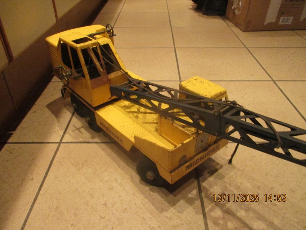 blikken kraanwagen, Ophalen of Verzenden