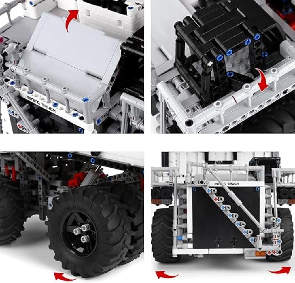 Camion à benne basculante RC Mould King, modèle de construct, Hobby & Loisirs créatifs, Neuf, -, -, Modul king