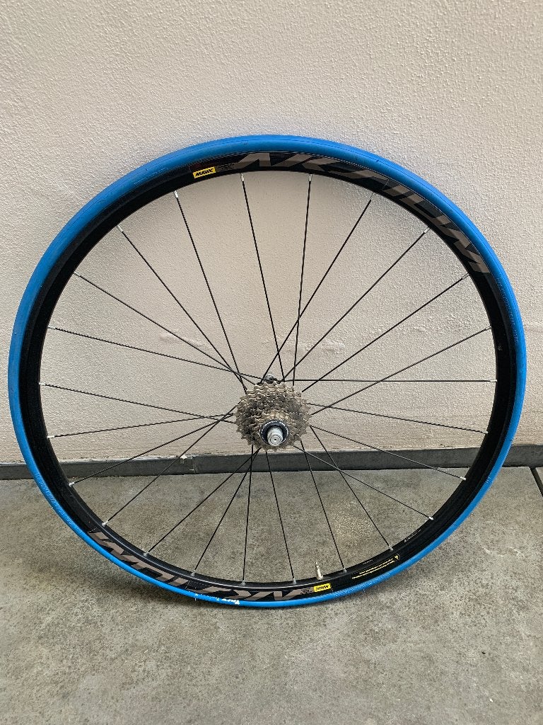 MAVIC achterwiel koersfiets, met shimano ultegra cassette, Gebruikt, Gravelbike, Aluminium, Mavic