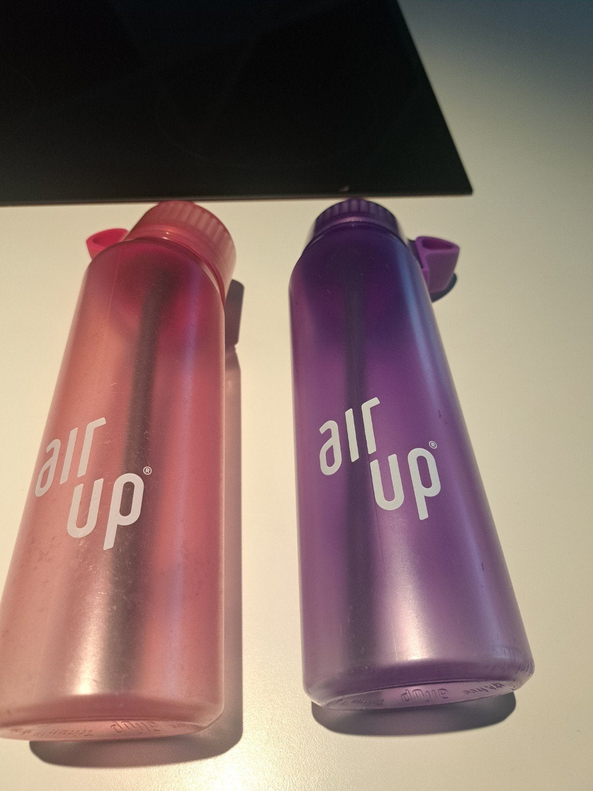 lot de deux gourdes Air Up avec 9 pads, Sports & Fitness, Enlèvement, Utilisé