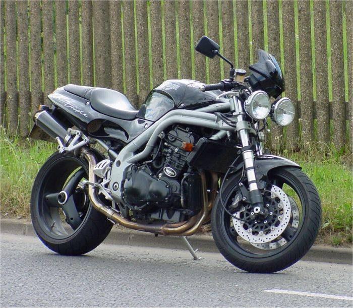 Triumph Speed Triple T509, Motoren, Occasion, Motorrijbewijs A, 3 cilinders, Particulier