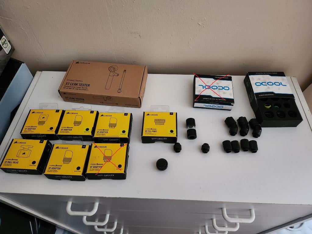 Matériel watercooling custom, Computers en Software, Ophalen, Gebruikt, Waterkoeling