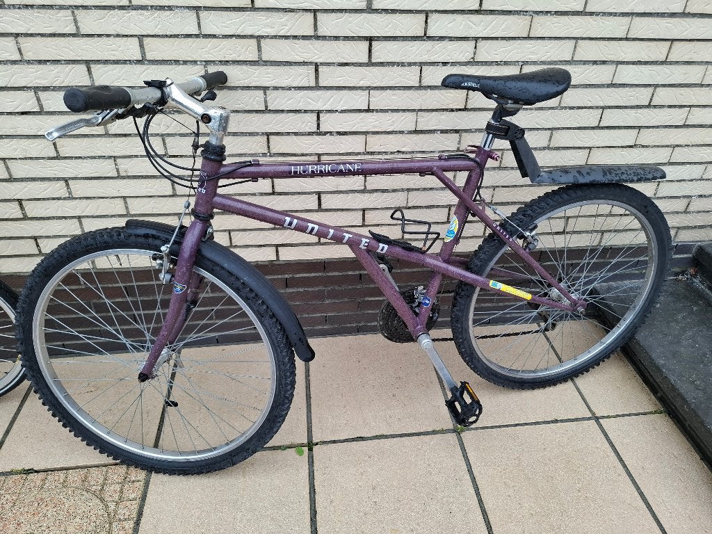 mountainbike, Ophalen
