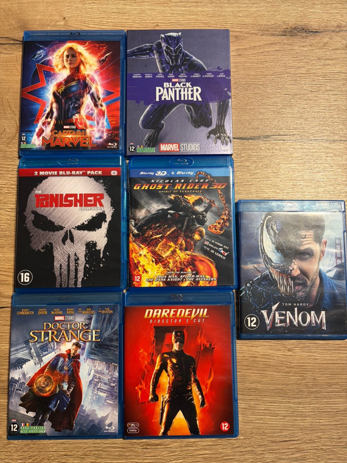 Blu-Ray: Lot Marvel-films, Enlèvement ou Envoi, Film, Science-Fiction et Fantasy, Comme neuf