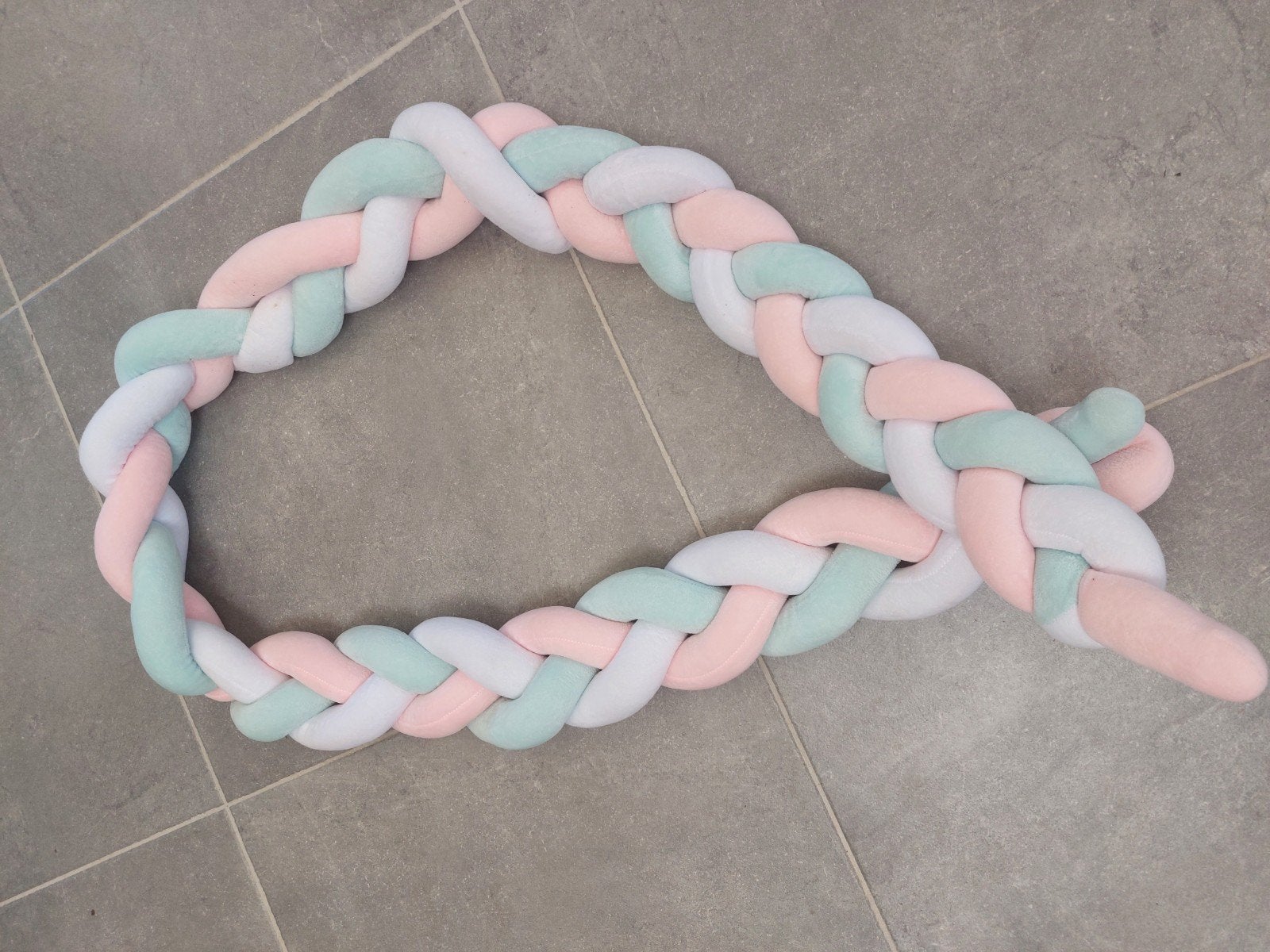 gevlochten babybumper 2m, Kinderen en Baby's, Kindermode-accessoires, Ophalen of Verzenden