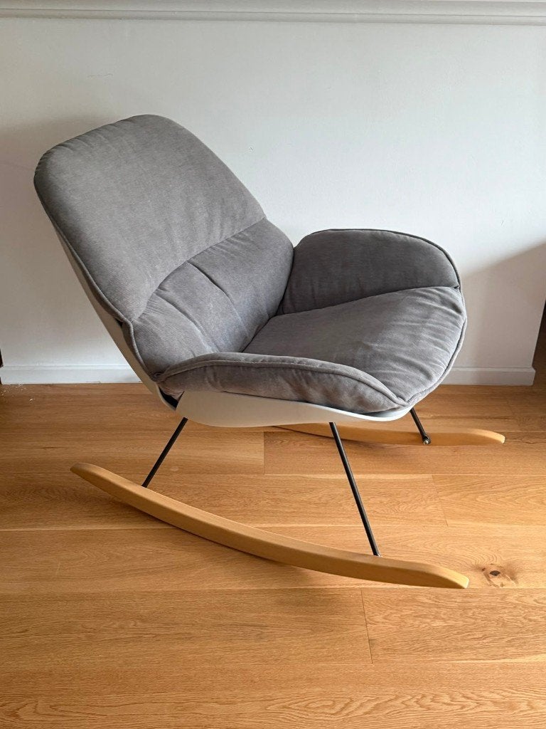Rocking Chair Lounge schommelstoel - Childhome, Ophalen, Hout, Zo goed als nieuw, Strak modern design