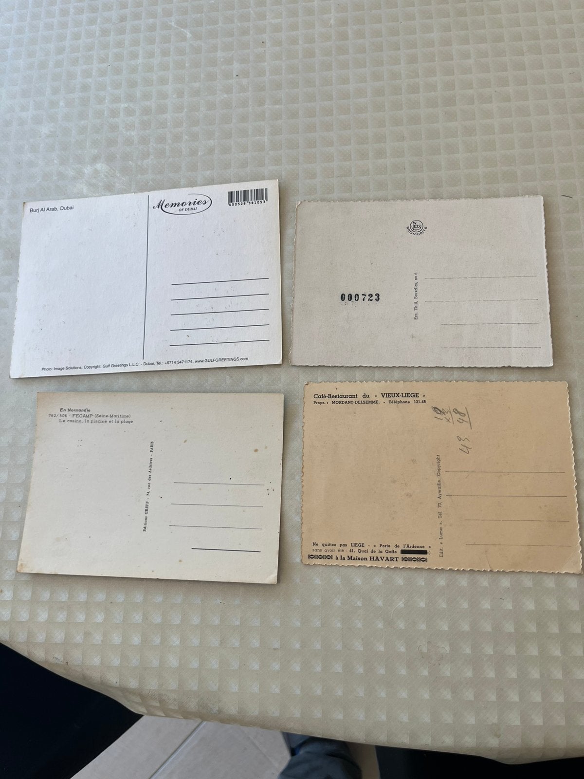 Postkaart, Diversen, Schrijfwaren, Ophalen, Gebruikt