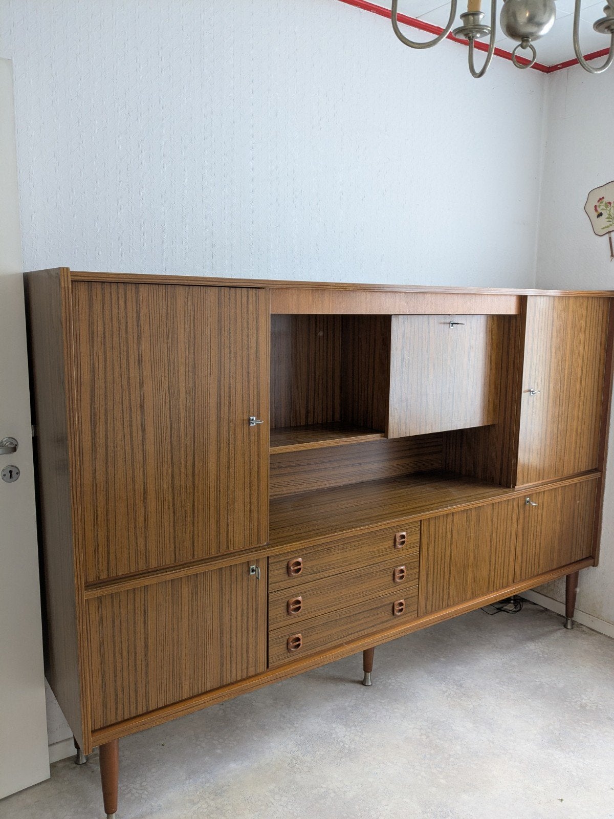 Retro highboard kasten, Ophalen