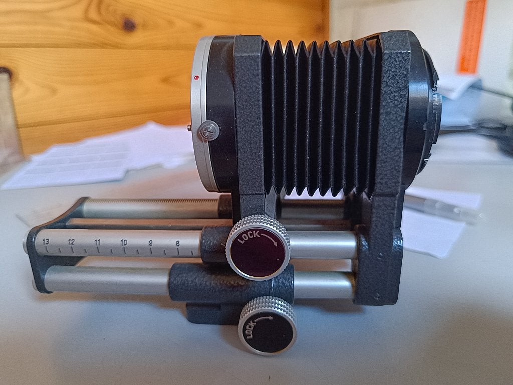 Soufflet macro Novoflex et accessoires, Ophalen of Verzenden, Zo goed als nieuw, Spiegelreflex, Overige Merken